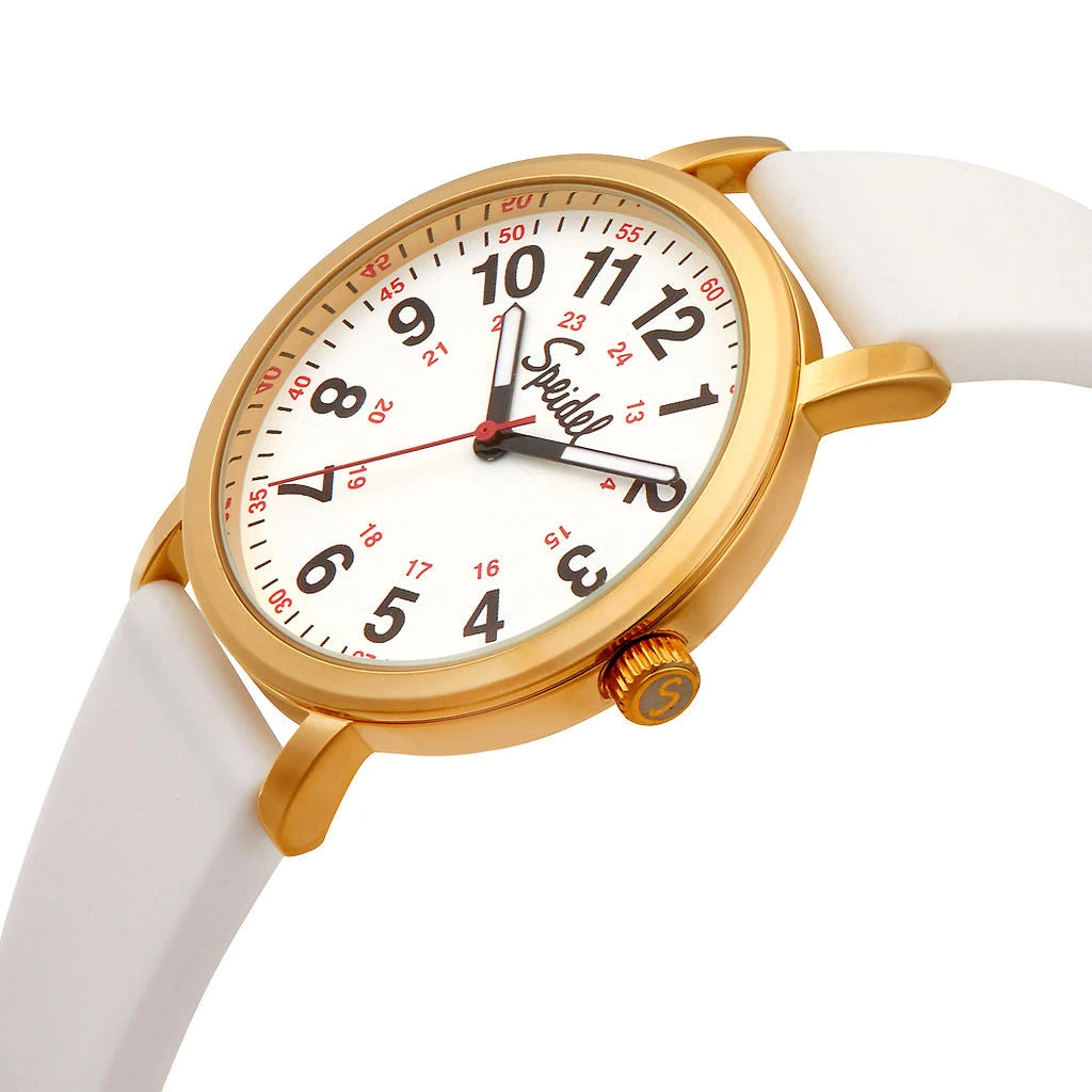 Speidel Original Scrub Watch For Medical Professionals & Students - Gold Case
