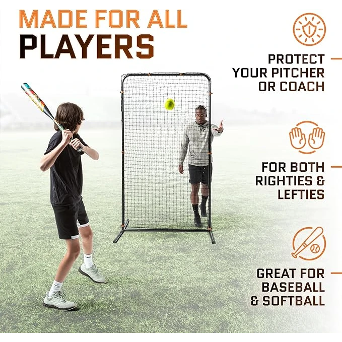 Aceletiqs Baseball Pitching Net For Batting Cage