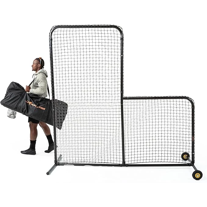 Aceletiqs L Screen Baseball For Batting Cage