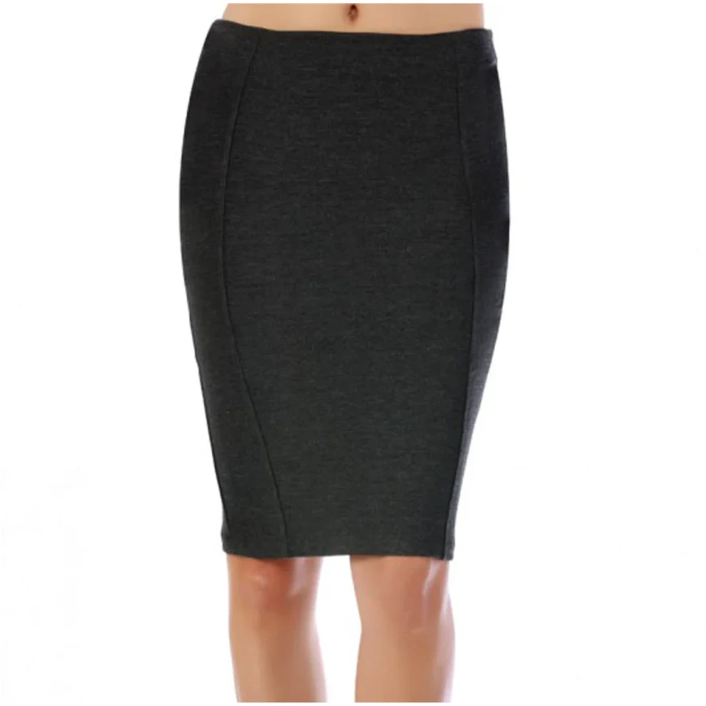 InstantFigure INC Short Pencil Skirt With Back Zip 16807M