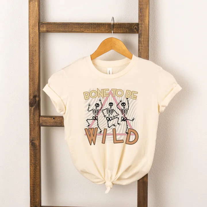The Juniper Shop Bone To Be Wild | Youth Short Sleeve Crew Neck