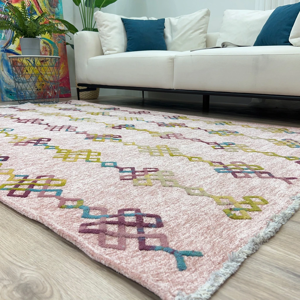 Alfa Rich Rugs Boho Moroccan Washable Area Rugs