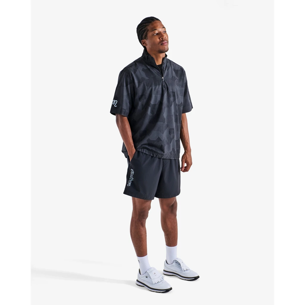 Malbon Golf Malbon x Adidas Go-To DWR Short Sleeve Half-Zip Pullover