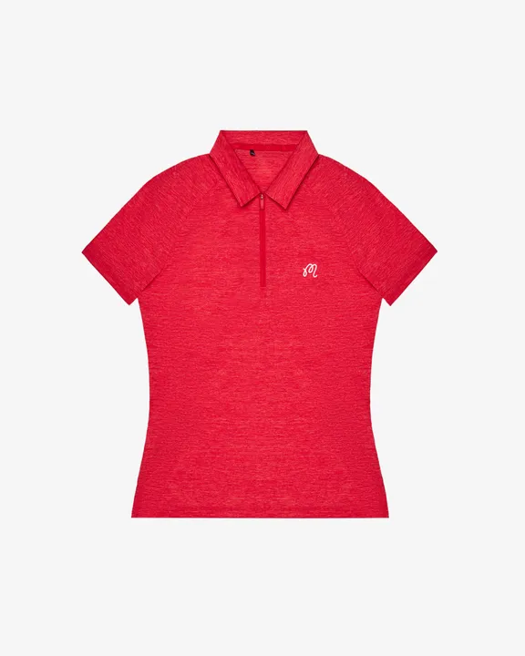 Malbon Golf Malbon x Adidas Women's Ultimate 365 Heather Twistknit Polo
