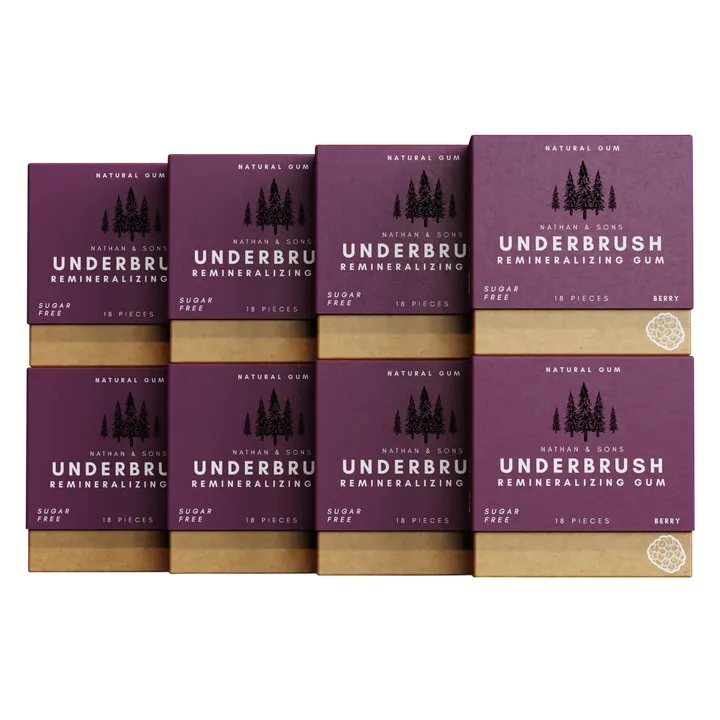 Nathan & Sons Remineralizing Gum, Berry