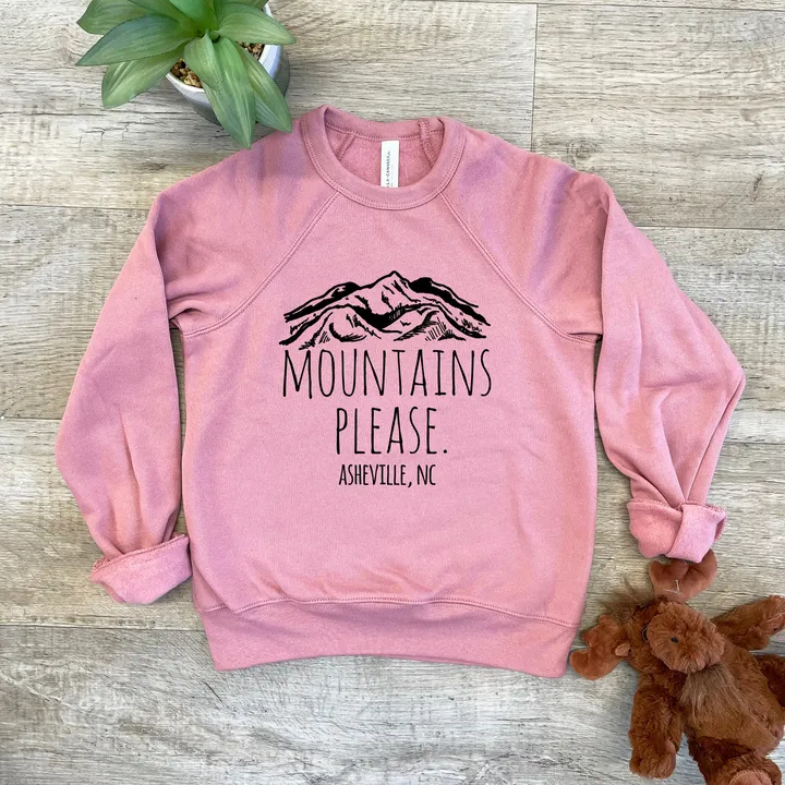 Moonlight Makers Soft & Comfortable Kid's Sweatshirt - Heather Gray or Mauve