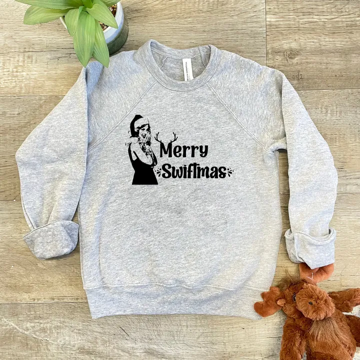 Moonlight Makers Merry Swiftmas Kid's Sweatshirt - Soft & Comfortable