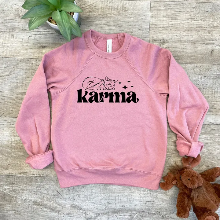 Moonlight Makers Karma Cat Kid's Sweatshirt - Soft & Stylish