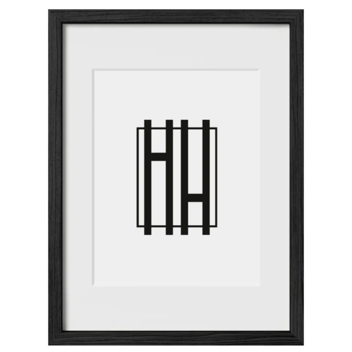 Haus and Hues Set Of 15 Gallery Frames - With Matting - Frames Only, No Printing