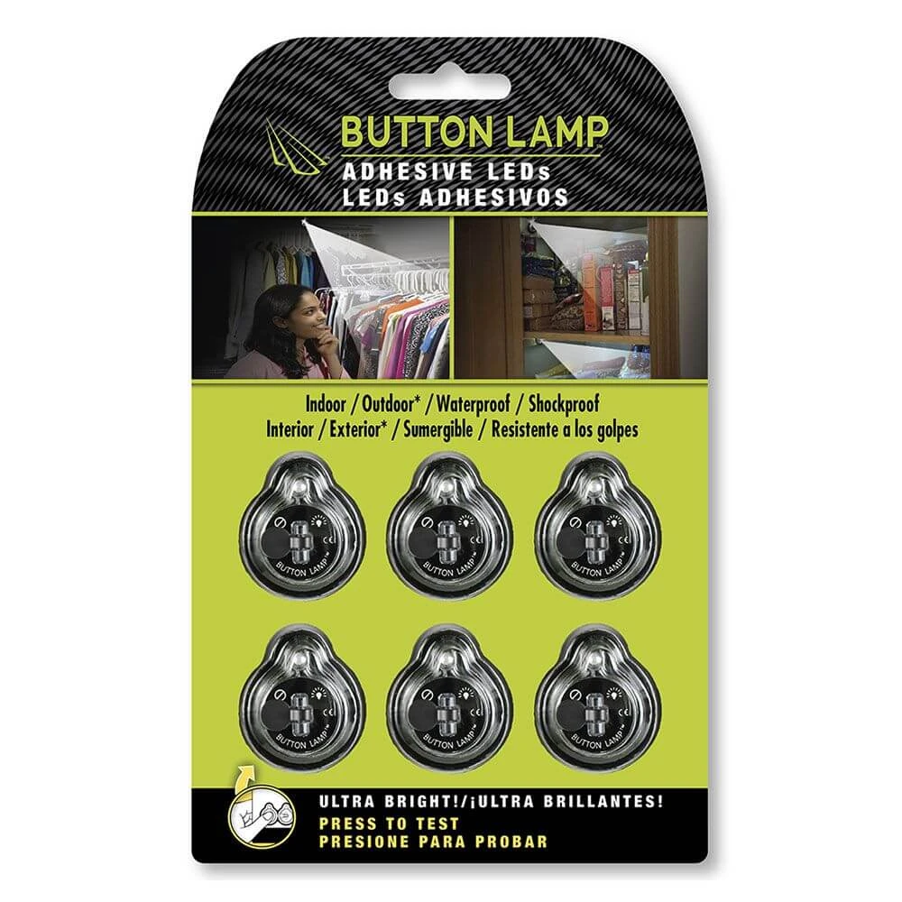Panther Vision Button Lamp Adhesive LEDs Light Package