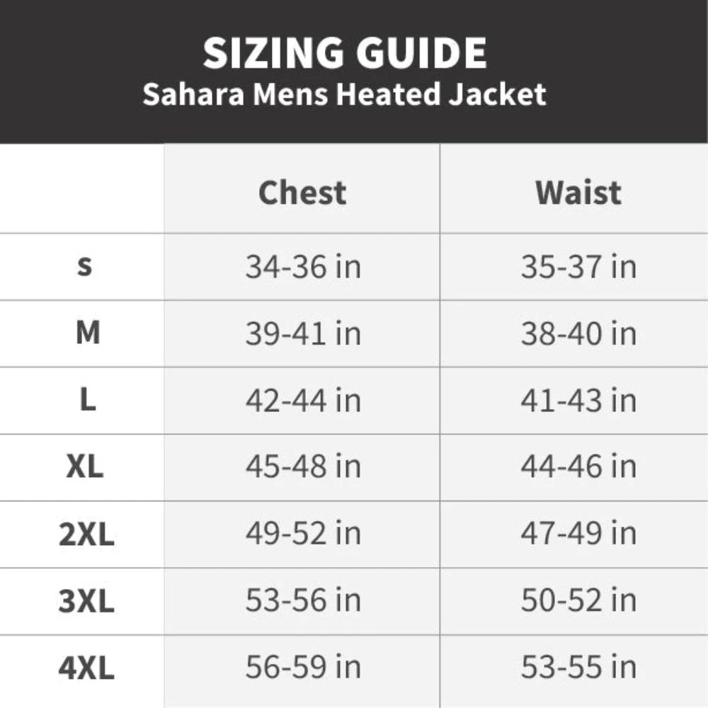 Gobi Sahara Mens Heated Jacket