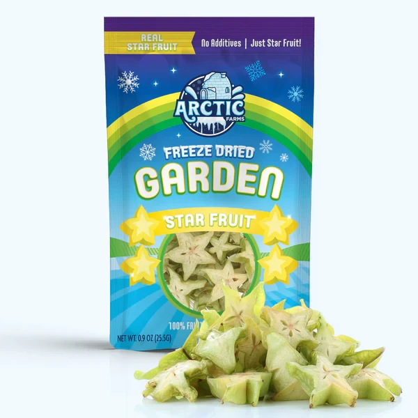 Arctic Farms Freeze Dried Starfruit