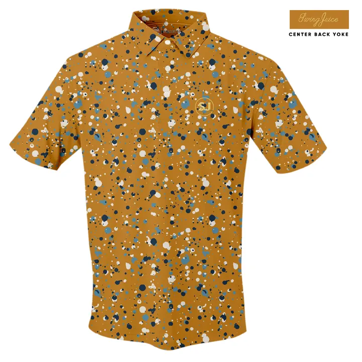 SwingJuice Golf Splatter Men's Polo