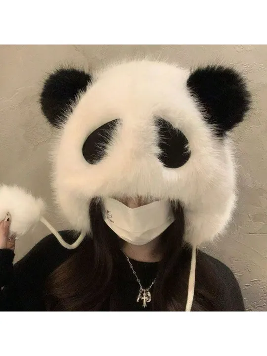 8 Side Cute Panda Pet Hat