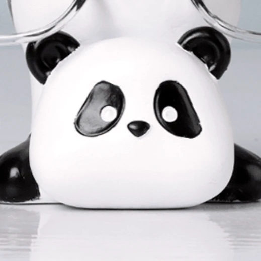 8 Side Cute Panda Figurine Glasses Organizer for Home Use and Stylish Storage!