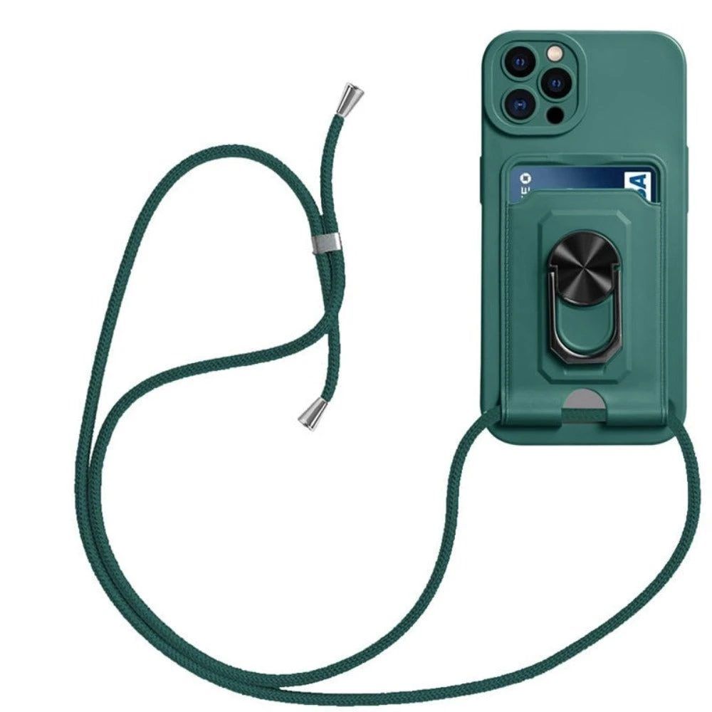 Onetify Crossbody Phone Case with Card Slot & Rope Stand