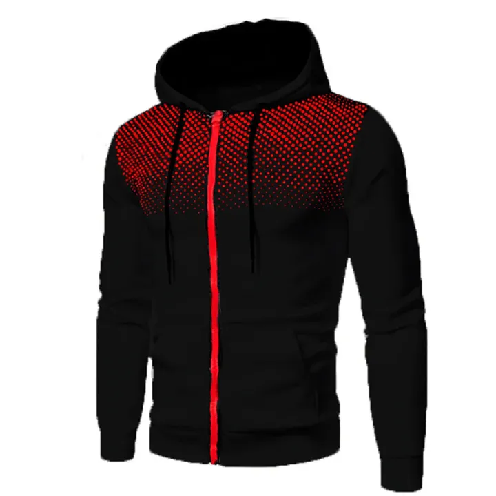 Onetify Men's Lightweight Zipped-Up Hoodie for Style & Comfort