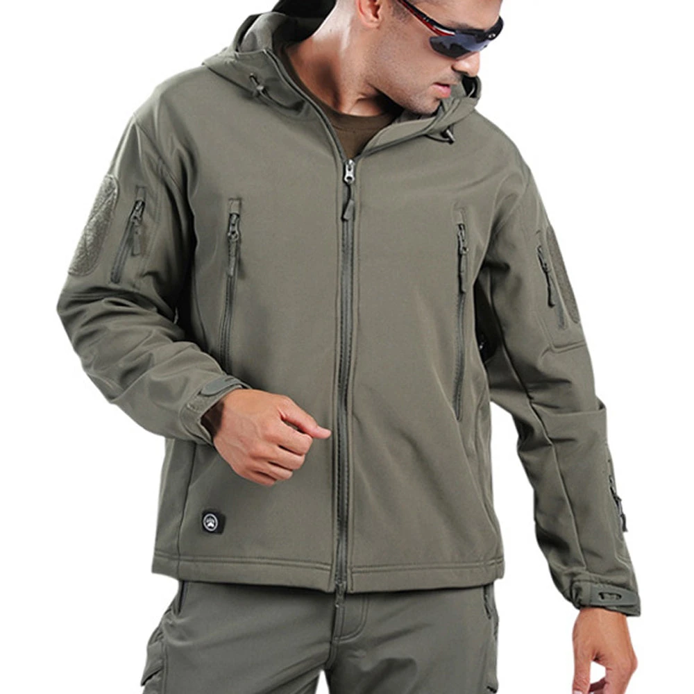 Onetify Men's Waterproof & Windproof Army Style Jacket for Outdoor Activities