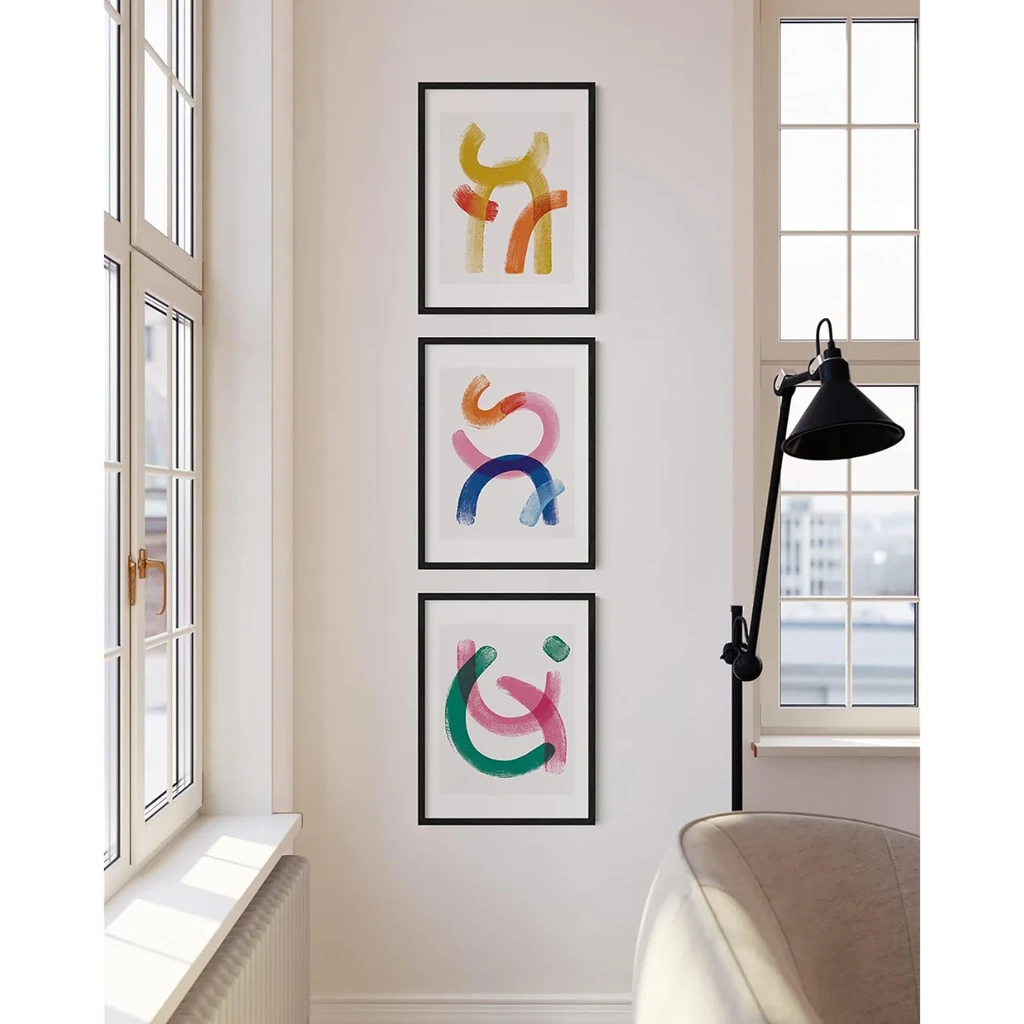 Haus and Hues Set Of 20 Gallery Frames - With Matting - Frames Only, No Printing