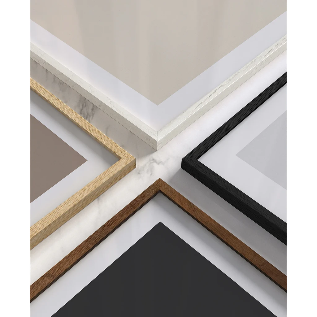 Haus and Hues Set Of 20 Gallery Frames - With Matting - Frames Only, No Printing