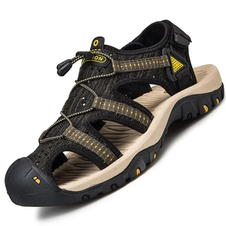 Onetify Men's Adjustable Mesh Summer Sandals for Comfort & Breathability