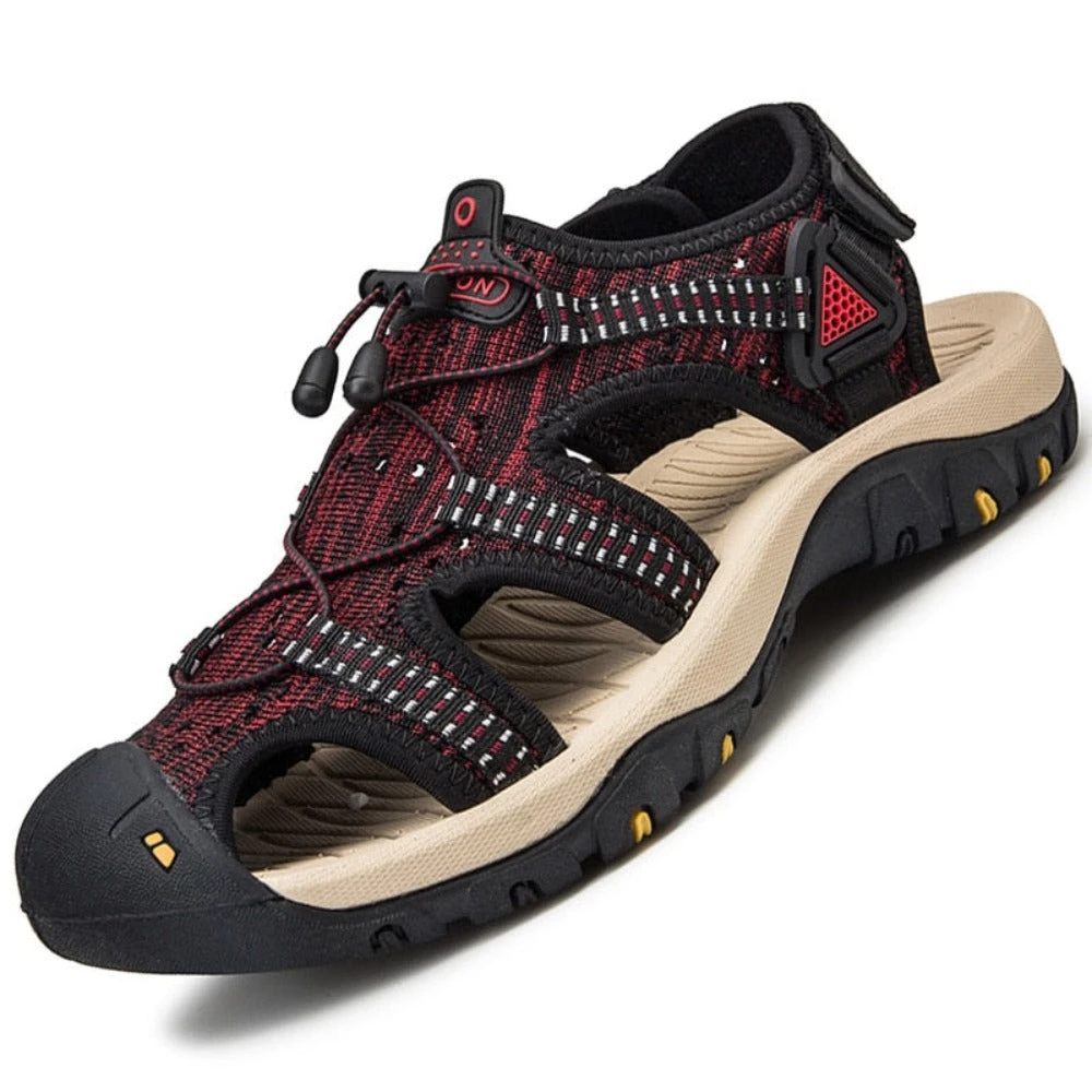 Onetify Men's Adjustable Mesh Summer Sandals for Comfort & Breathability