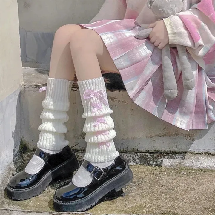 Onetify Cute Heart Leg Warmers for Cozy Winter Style