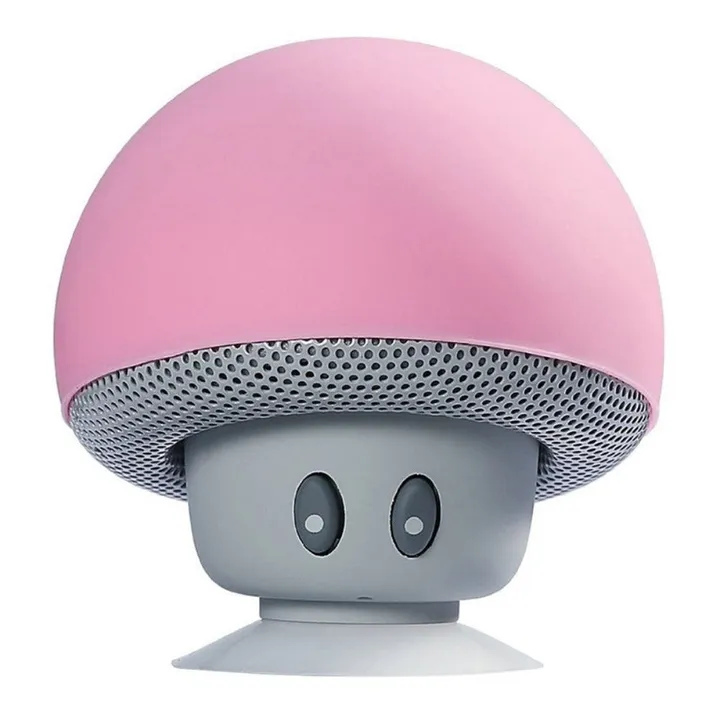 Onetify Mushroom Shaped Portable Bluetooth Speaker with Suction Cup