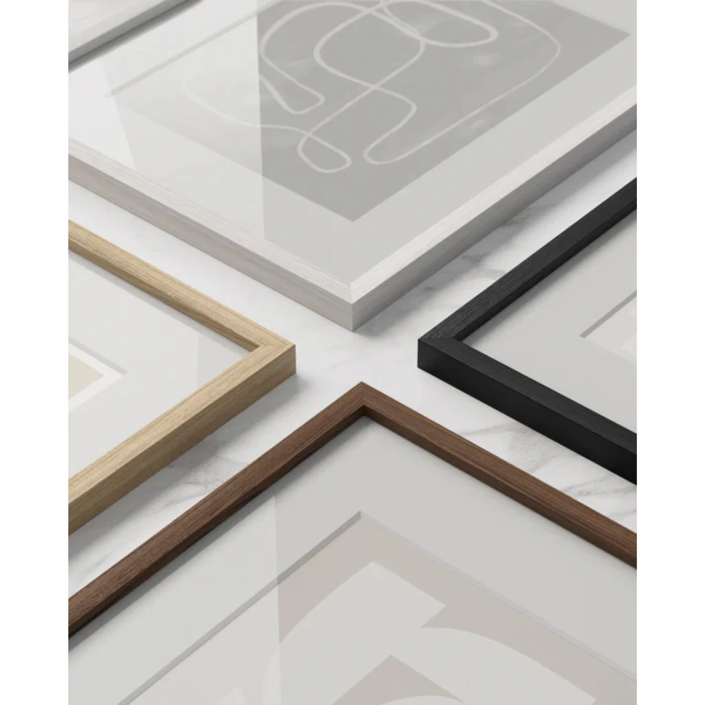 Haus and Hues Set Of 4 Gallery Frames - With Matting - Frames Only, No Printing