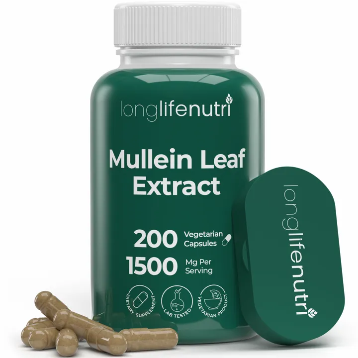 LongLifeNutri Mullein Leaf 1,500mg