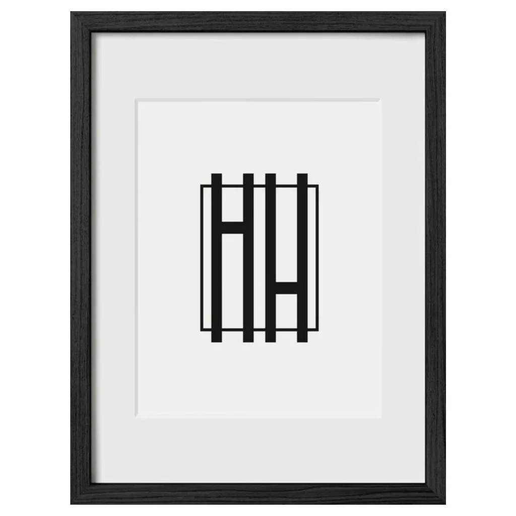 Haus and Hues Set Of 3 Gallery Frames - With Matting - Frames Only, No Printing