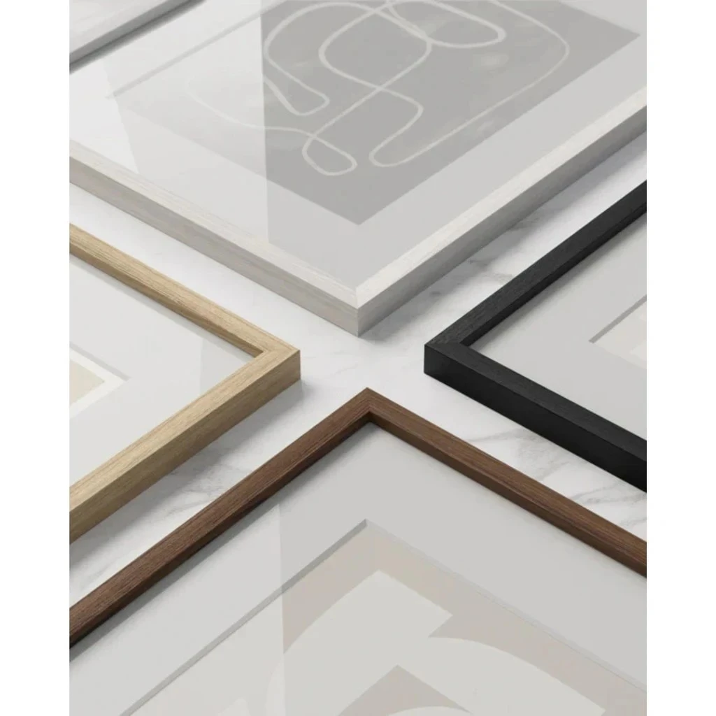 Haus and Hues Set Of 3 Gallery Frames - With Matting - Frames Only, No Printing