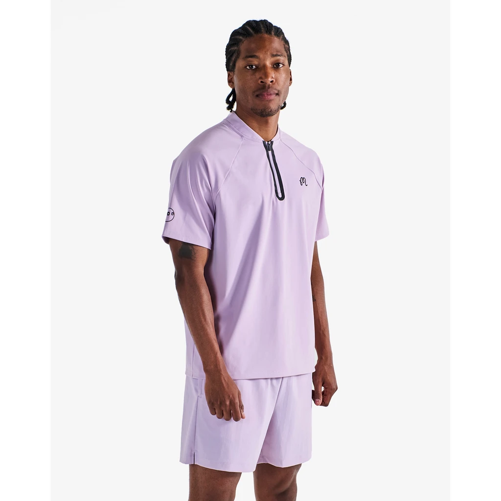 Malbon Golf PERFORMANCE ZIP BLADE COLLAR POLO