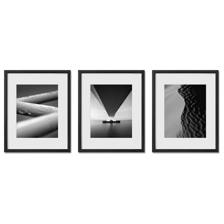 Haus and Hues Set Of 3 Gallery Frames - No Matting - Frames Only, No Printing