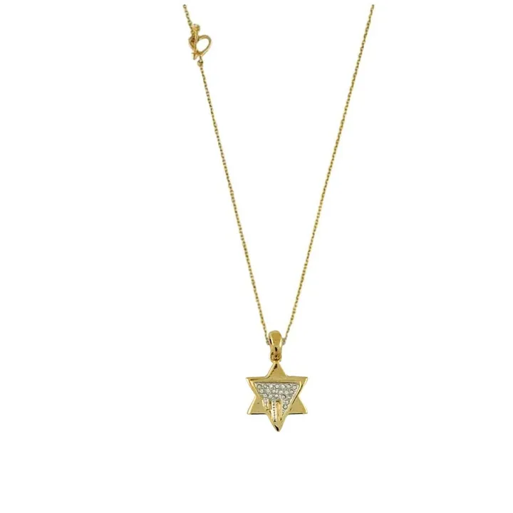 Lauren G Adams Elegant 18k Gold Plated Star of David Pendant