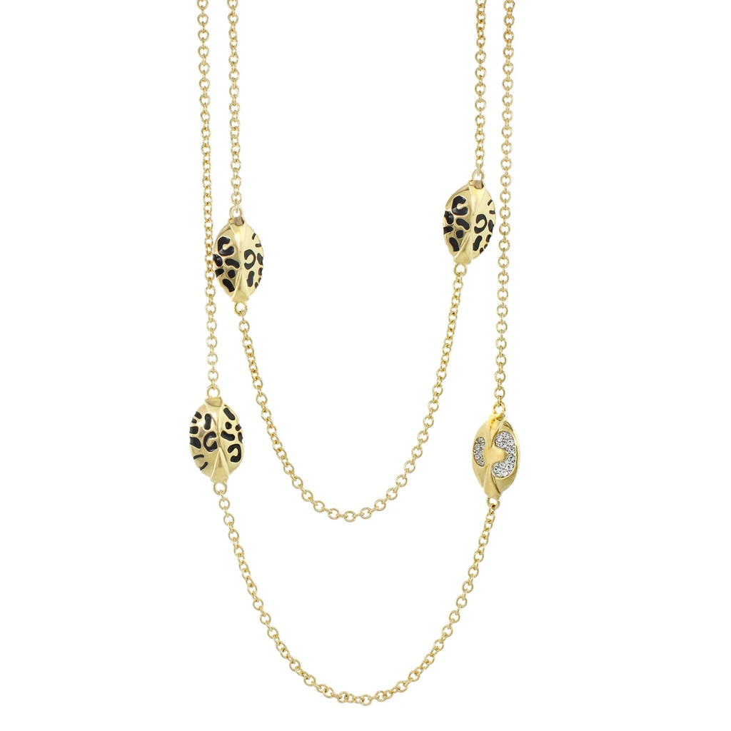 Lauren G Adams Sweet Leopard Necklace