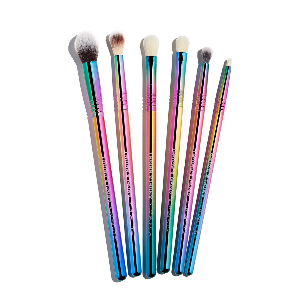 Sigma Beauty Sigma X Angela Bright Brush Set