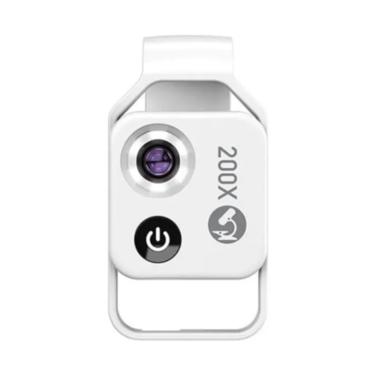 Onetify 200x Mobile Phone Magnification Lens With LED Light