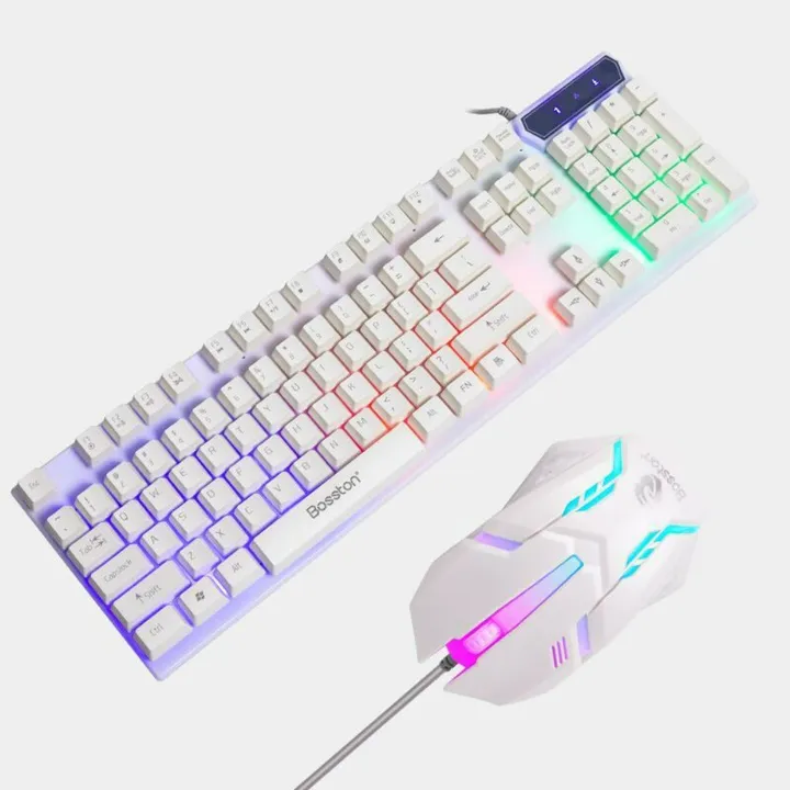Onetify LED Gaming Keyboard and Mouse Set with Customizable Backlighting