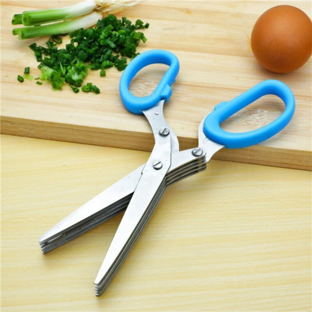 Onetify Multi Layers Stainless Steel Vegetable Scissor