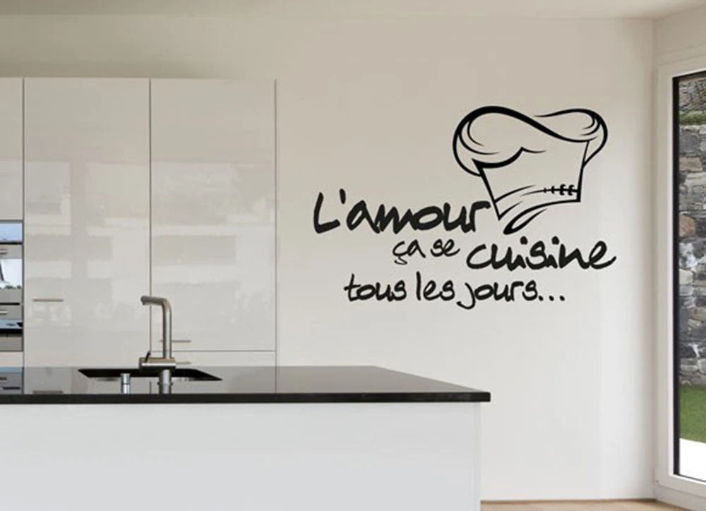 Onetify French Cuisine Chef Theme Kitchen And Home Decor Wall Sticker