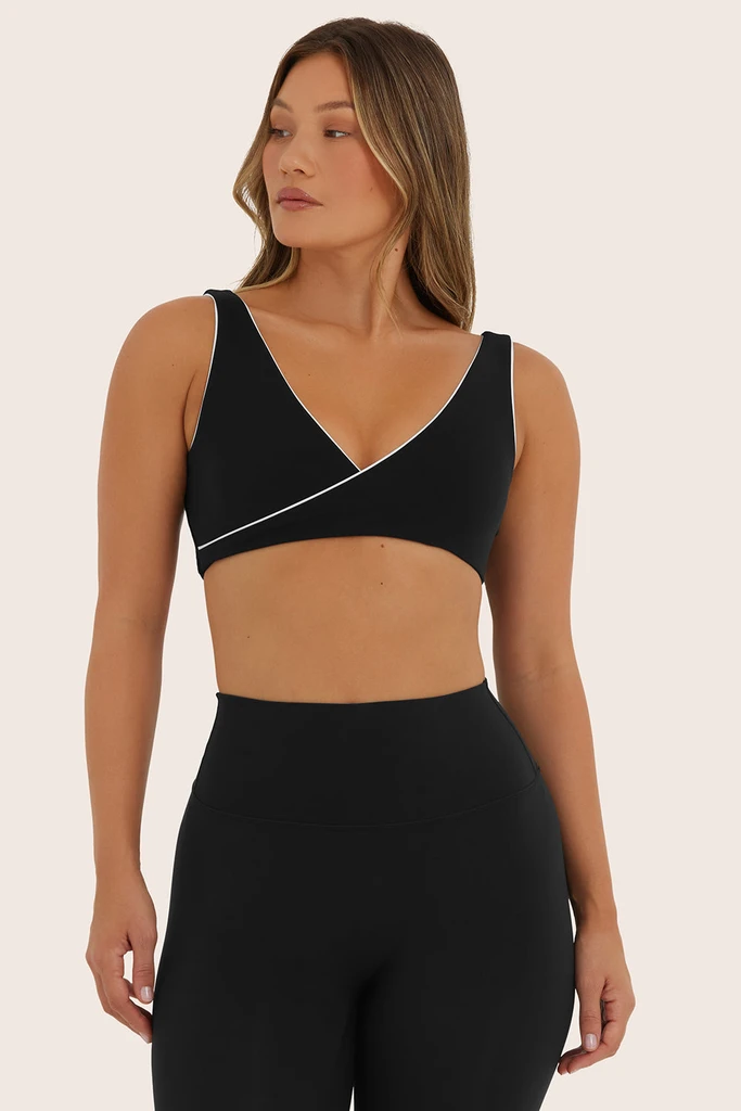 Set Active Airluxe™ Breathe Contrast Wrap Bra