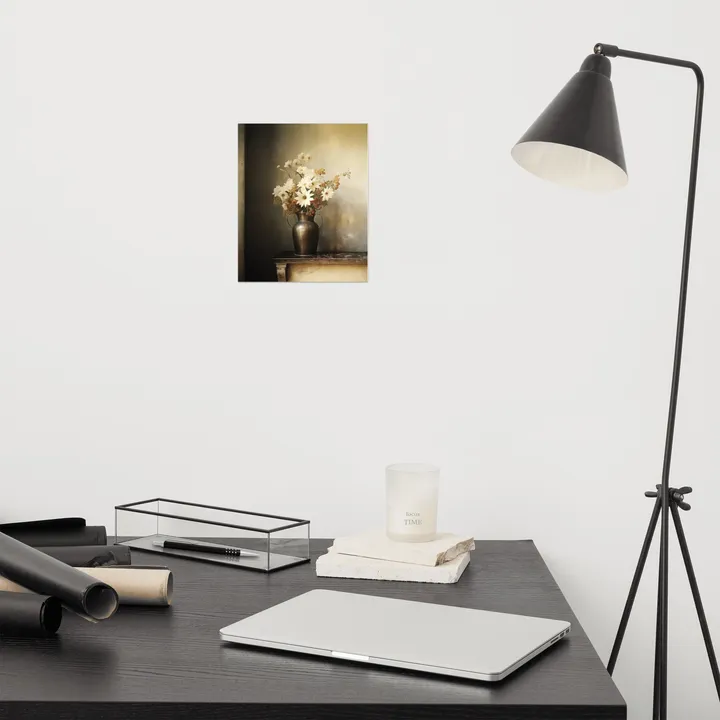 PIPA Fine Art A Moment of Bloom Flower Bouquet Retro Subdued Digital Loose Print