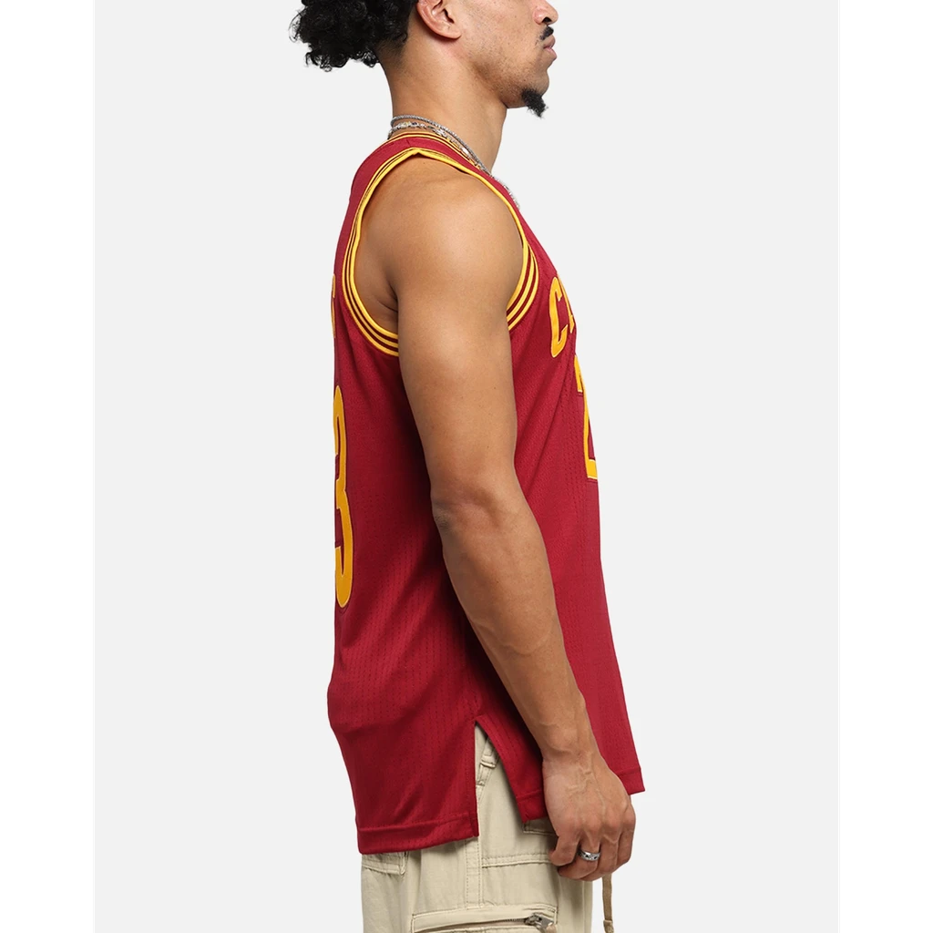 MITCHELL & NESS Men's Cleveland Cavaliers Lebron James 2015 Dark Jersey
