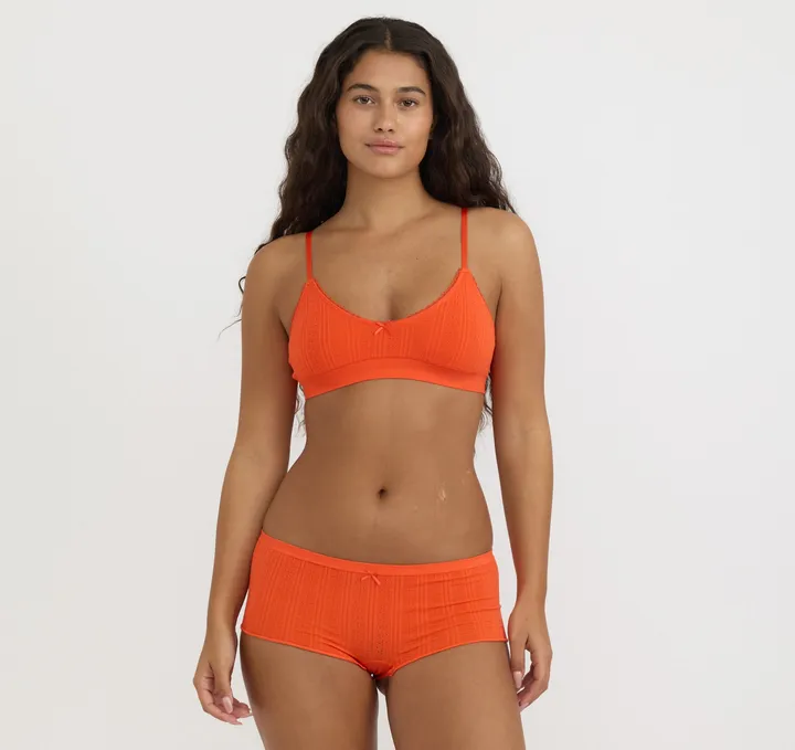 Organic Basics Pointelle Bralette