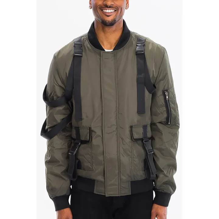 Jacket Store USA Men's Wick Tactical Bomber Jacket