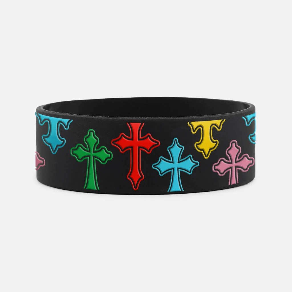 SLEEFS Crosses Chroma Wristband