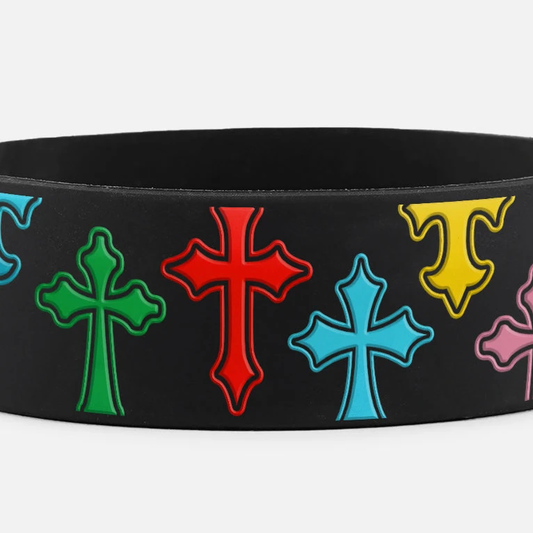SLEEFS Crosses Chroma Wristband