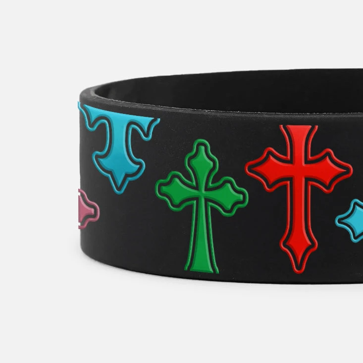 SLEEFS Crosses Chroma Wristband