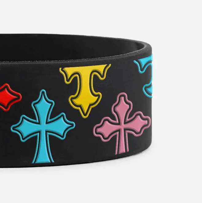 SLEEFS Crosses Chroma Wristband